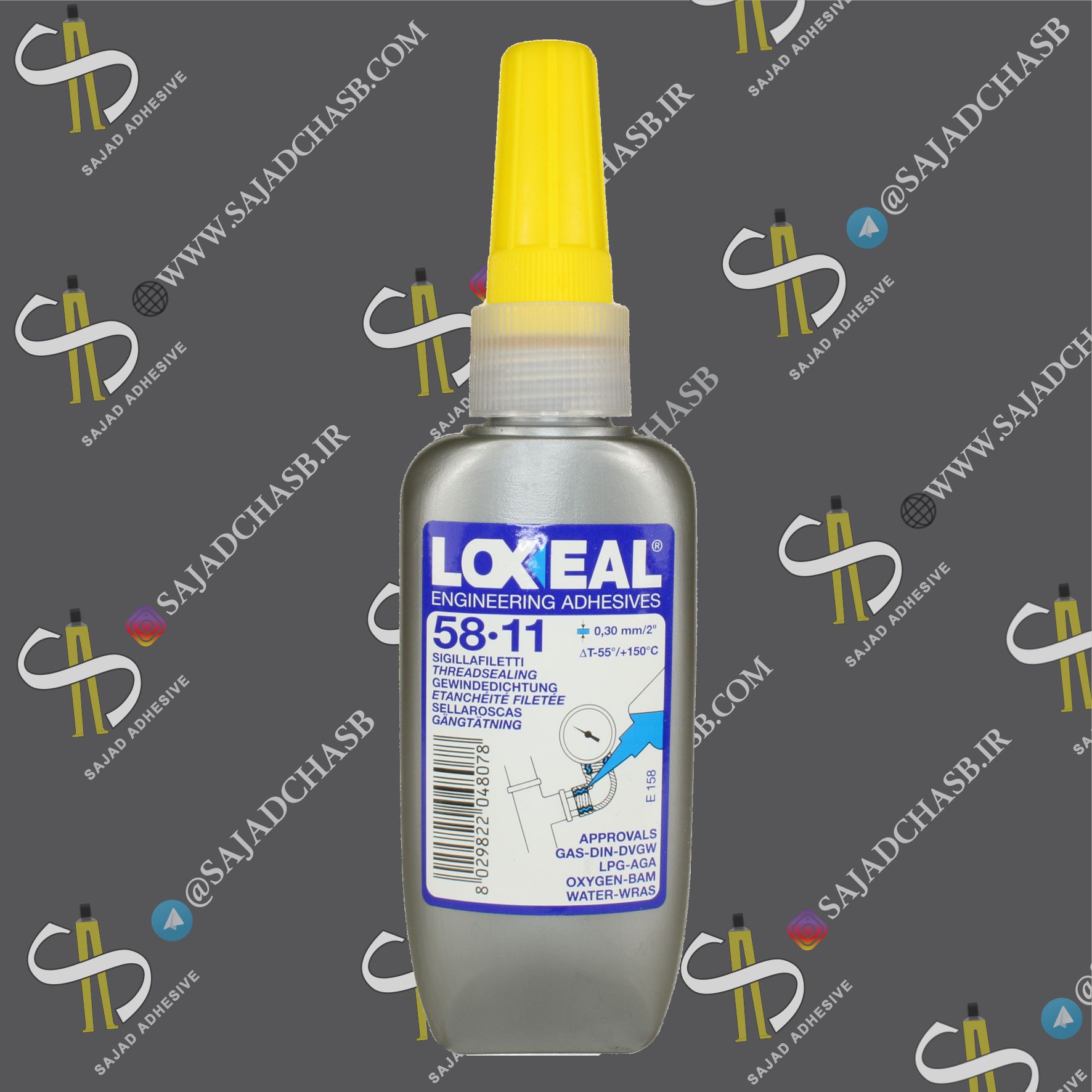 چسب آب بند کننده LOXEAL 58-11